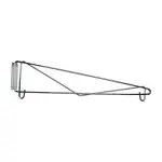 Thunder Group WBSV024, Shelving; Chrome Plated Single Wall Bracket