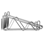 Thunder Group WBSV214, Shelving; Chrome Plated Double Wall Bracket