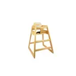 Thunder Group WDTHHC018A, High Chair, Wood, Natural