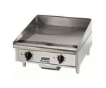 Toastmaster 7G-TMGM24_LP, Griddle, Gas, Countertop, Smooth, 24" W