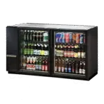 True Manufacturing , TBB24-60-2G-Z1-BST-B-1, Back Bar Cabinet, Refrigerated