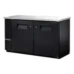 True Manufacturing , TBB24-60-2S-Z1-SFT-B-1, Back Bar Cabinet, Refrigerated