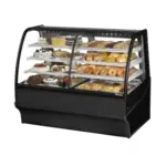 True Manufacturing TDM-DZ-59-GE/GE-B-W, Display Case, Refrigerated/Non-Refrig
