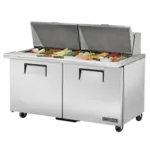 True Manufacturing , TSSU-60-24M-B-ST-HC, Refrigerated Counter, Mega Top Sandwich / Salad Unit