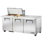 True Manufacturing , TSSU-72-15M-B-HC, Refrigerated Counter, Mega Top Sandwich / Salad Unit