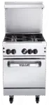 Vulcan 24S-4B, Range, 24" Restaurant, Gas, Natural Gas, 4 Open Burners