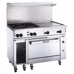 Vulcan 48S-2B36GT, Range, 48" Restaurant, Gas, 2 Burners