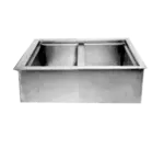 Wells 5O-ICP200, Cold Food Well Unit, Drop-In, Ice-Cooled