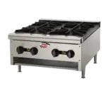 Wells , HDHP-3630G, Hotplate, Countertop, Gas